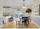 Bright dining area featuring modern table set and sliding glass doors to outdoor area at 105 Conductor Ct, Summerville, SC 29486