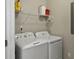 Laundry room with a washer and dryer hookups for easy chore days at 1069 Lexi Ct, Ladson, SC 29456