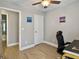 Functional home office space bathed in natural light with hardwood flooring at 1069 Lexi Ct, Ladson, SC 29456