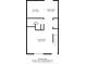 Downstairs floorplan showing the kitchen, dining area, bath, and living room dimensions at 11 America St, Charleston, SC 29403