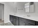 Bathroom with double vanity and white countertops at 110 Cardinal Flower Ct, Moncks Corner, SC 29461