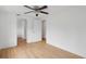 Bright bedroom with neutral colors and light wood floors at 1121 Armstrong Ave, Charleston, SC 29407
