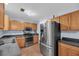 Well-equipped kitchen featuring stainless steel appliances and tile floors at 1309 Llewellyn Rd, Mount Pleasant, SC 29464