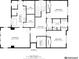 Second floor plan showcasing bedrooms, bathrooms, laundry room, walk-in closets, and hallway at 1392 Founders Way, Mount Pleasant, SC 29464
