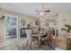 Open dining area with stylish furniture, seamlessly connected to the well-lit living spaces at 15 A Par Dr # 27, Charleston, SC 29414