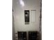 Close up of the electrical panel with a 200A main switch at 1640 Dogwood Rd, Charleston, SC 29414