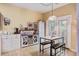 Eat-in kitchen with tiled floors and stainless steel appliances at 2017 Asher Loop, Summerville, SC 29485