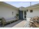 Relaxing porch with outdoor seating and a neutral color palette at 2605 Mona Ave, Charleston, SC 29414