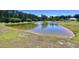 This scenic pond features a fountain and adds beauty to the community at 3006 Central Ring Ct, Ridgeville, SC 29472