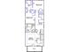 Detailed floor plan showing the layout of the second floor of the home at 314 O'Malley Dr, Summerville, SC 29483