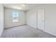 Bedroom features natural light, neutral carpet, and modern white trim at 504 Sarno Way, Summerville, SC 29486