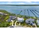 Luxury waterfront homes with private docks and mature landscaping at 553 Old Compass Rd, Daniel Island, SC 29492