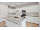Kitchen with granite countertops, stainless steel appliances, and ample cabinet space at 108 Lefton Lndg, Summerville, SC 29485