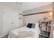 Bedroom with a polka-dot wall decoration, closet, and view of the doorway at 108 Plume Poppy Ln, Ladson, SC 29456