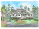 Charming two-story home with landscaped yard and covered front porch nestled among mature trees at 1479 Jeremy Cay Ct, Awendaw, SC 29429