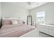 Bedroom featuring plush carpet, lots of natural light, and views to the backyard at 1801 Sandybrook Dr, Mount Pleasant, SC 29466