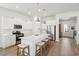 Bright kitchen featuring an island, stainless steel appliances, and ample cabinet space at 1801 Sandybrook Dr, Mount Pleasant, SC 29466
