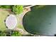 Overhead view of a community stage and pond at 188 Donning Dr, Summerville, SC 29483