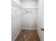 Walk-in closet boasts wire shelving and carpeted floor at 188 Donning Dr, Summerville, SC 29483