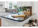 Kitchen island with granite countertops at 188 Donning Dr, Summerville, SC 29483