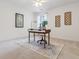 Well-lit office space with stylish desk and decor at 188 Donning Dr, Summerville, SC 29483