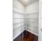 Walk-in pantry with white wire shelving at 188 Donning Dr, Summerville, SC 29483