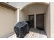 Private patio includes grill area, wooden deck, and exterior entrance at 1919 Marsh Oak Ln, Seabrook Island, SC 29455