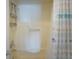 Bright shower features a built-in seat and wall storage at 1919 Marsh Oak Ln, Seabrook Island, SC 29455