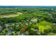 Bird's eye view of a tree-lined neighborhood featuring homes and lake at 2026 Thornhill Dr, Summerville, SC 29485