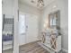 Warm and inviting foyer with decorative accents, stylish floors, and ample natural light at 207 Center Hill Ct, Summerville, SC 29485