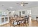 Spacious living space with seamless flow, showcasing elegant furnishings, hardwood floors, and an open layout for modern living at 2142 Golfview Dr, Charleston, SC 29412