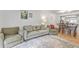 Bright living area open to the dining space, perfect for entertaining guests and Gathering gatherings at 2174 Bees Ferry Rd # G, Charleston, SC 29414
