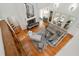 Open concept living room with high ceilings, hardwood floors, and lots of natural light at 2217 Ramsay St, Charleston, SC 29412