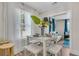 Cozy dining area with modern decor and view to the living room at 2666 Poplin Ave, North Charleston, SC 29405