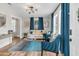Stylish living room featuring modern decor and hardwood floors at 2666 Poplin Ave, North Charleston, SC 29405