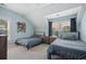 Light filled bedroom featuring two beds, soft carpet and a window offering scenic views at 2981 Sturbridge Rd, Mount Pleasant, SC 29466