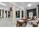 Spacious finished basement with columns, concrete floors, and ample storage at 4352 Park Island Rd, Hollywood, SC 29449