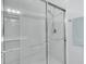 Modern bathroom featuring a sleek glass-enclosed shower at 513 Sea Foam St, Summerville, SC 29486