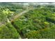 Breathtaking aerial view showcasing a lush property with main house and an ADU at 6464 Saint Anthony Dr, Meggett, SC 29449