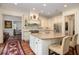 Bright kitchen with stainless steel appliances, a center island and granite countertops at 74 Hospitality St, Mount Pleasant, SC 29464