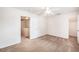 Bedroom with multiple doorways and walk in closet at 8739 Grassy Oak Trl, North Charleston, SC 29420