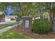 Community entrance sign reading 'The Villas of West Ashley' with manicured landscaping at 103 Ashley Villa Cir # D, Charleston, SC 29414
