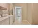 Well-equipped laundry room with washer, dryer, water heater and easy access to the back door at 108 Alston Cir, Goose Creek, SC 29445