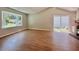 Spacious living room boasting wood floors, a bay window, vaulted ceilings, and a fireplace at 108 Alston Cir, Goose Creek, SC 29445