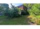 Side view of backyard, showcasing the need for lawn care and vegetation management at 116 Stillfield Dr, Moncks Corner, SC 29461