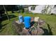 Three water pressure tanks in the yard need maintenance or replacement at 116 Stillfield Dr, Moncks Corner, SC 29461