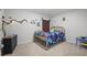 Cozy bedroom with carpet floors and unique decorations at 118 Lagoona Dr, Summerville, SC 29483