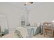 This bedroom has a comfortable single bed, a desk, a large mirror, and a window at 1460 Oldenburg Dr, Mount Pleasant, SC 29429