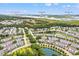 Extensive aerial view showing townhome nestled in a coastal community, close to beaches at 1582 Prince Edward St, Mount Pleasant, SC 29466