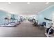 Spacious fitness center with treadmills, stationary bikes, and other exercise equipment at 1582 Prince Edward St, Mount Pleasant, SC 29466
